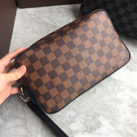 lv men clutch